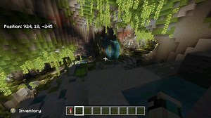 Look at this cool Lush Cave. Seed: 1183545691