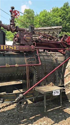 1907 Frick Eclipse Antique Steam Engine - Pioneer Engineers Club of IN - 8/1/25