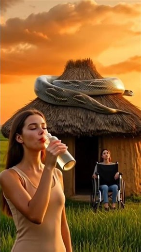 Massive Snake Above the Hut! 🐍 | Ultra Realistic 8K Video