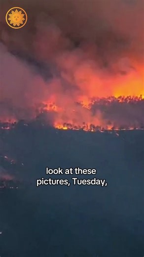 A wildfire in Ocean County, New Jersey is burning across thousands of acres, forcing mandatory evacuations overnight in Ocean and Lacey townships. Officials said the fire surged to 8,500 acres and cut off power to thousands. As of now, it's only 10% contained, and more than 1,300 structures are under threat. https://cbsn.ws/42IWdMQ | CBS Mornings