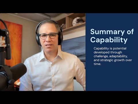 Summary of Capability