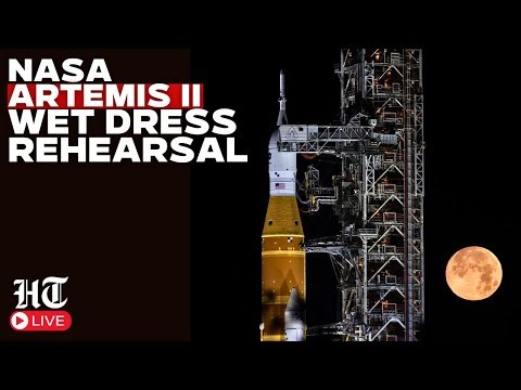 LIVE: NASA Conducts Artemis II Wet Dress Rehearsal Ahead of Crewed Moon Mission