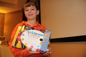 Seniors, Students Collaborate for Art Project