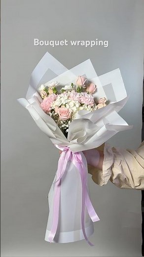 How to Wrap a Flower Bouquet | Easiest Tutorial Anyone Can Follow