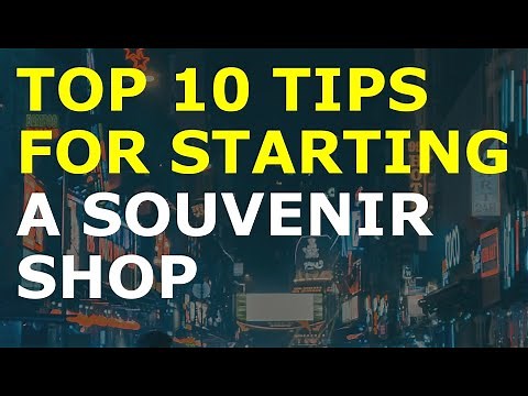 How to Start a Souvenir Shop Business | Free Souvenir Shop Business Plan Template Included