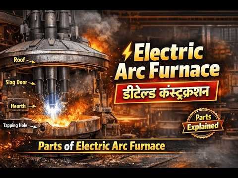 L05 Electric Arc Furnace//Detailed Construction #electricarcfurnace