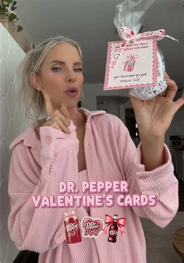 One of my favorite things to do to show my kids love is make them homemade Valentine’s Cards for their classroom! These were honestly so easy to make, anyone can do it if you have a Cricuit! 💌 @Dr Pepper #diyvalentines #homemadevalentines #drpepper #kidsvalentinegift