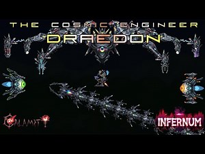 Terraria Calamity Infernum Exo-Mechs fight "The Cosmic Engineer" [Thanatos + Aeres]