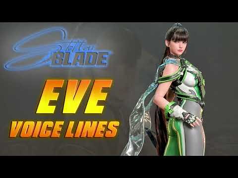 Stellar Blade: Eve Voice Lines + Efforts [ English ]