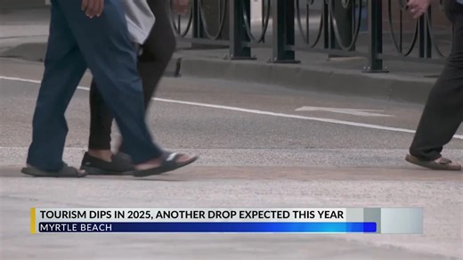 Myrtle Beach sees dip in 2025 tourism numbers, Chamber of Commerce says