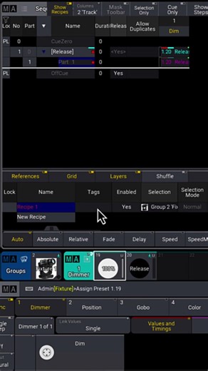 Allow Duplicates in MA3 Cues