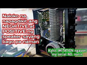 Madaling SOLUTION pano ma ayus agad ang isang AMPLIFIER (Steps by step)