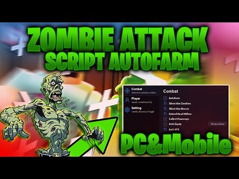 NUEVO!!! Autofarm (Script) Zombie Attack Roblox Nuevo PC&Mobile 2023 EL MEJOR!😱