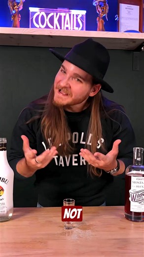 Day 16 of mixing drinks to make an undrinkable one! #malibu #vodka #mixology | DokaRyan