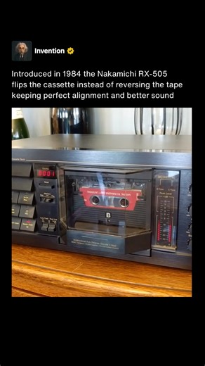 This Cassette Deck Physically Flips the Tape 🎶 #shorts
