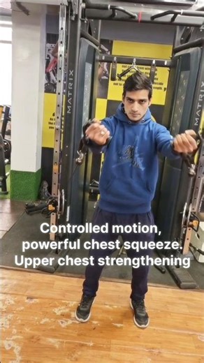 🔥 BUILD Your UPPER CHEST! Low-to-High Cable Crossover Tutorial #chestworkout
