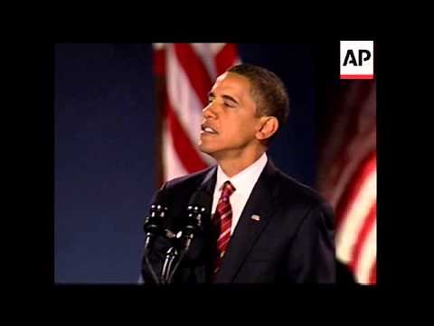 Barack Obama Victory speech in Grant Park, Part 1