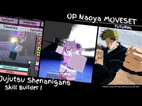 JJS Skill Builder | OP Naoya Moveset | Tutorial
