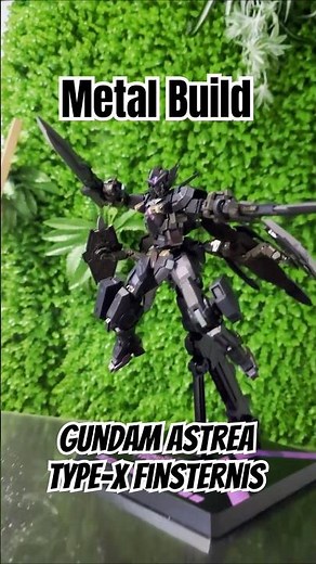 Metal Build Gundam Astrea Type X Finsternis #Gundam00 #ASMR
