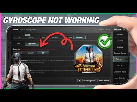 How To Fix Gyroscope Not Working In Pubg Mobile (2025) | Enable Gyroscope In Pubg Mobile | Bgmi