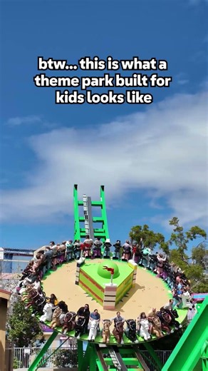 What a 100% THEMED Kids Park Actually Looks Like! 😲✨ #shorts