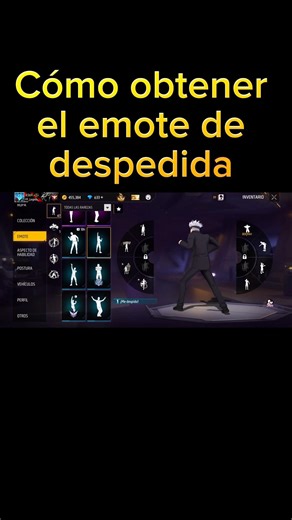 Cómo obtener el emote despedía Fre Fire #fyp #freefire #freefireshorts #freefireclips