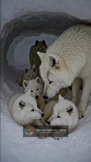 POV: You Are a Wolf in the Arctic ❄️🐺 POV: Hunting in the Frozen Wilderness. The brutal reality