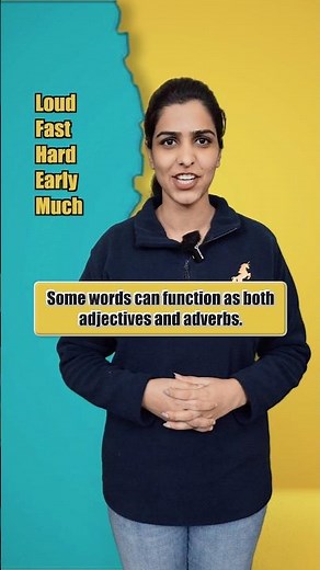 How One Word Becomes Both an Adjective and an Adverb | Learn English Grammar #shorts