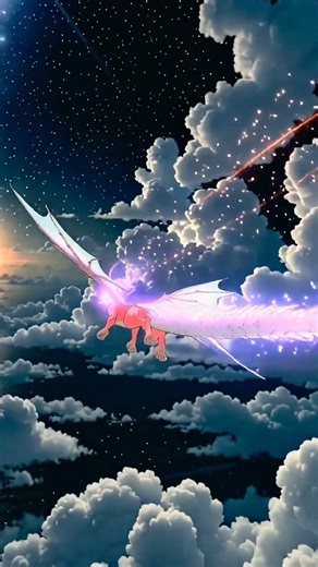 The Dragoness takes to the cosmos.#anime #animation #dragon #superdragon #kaijugirl