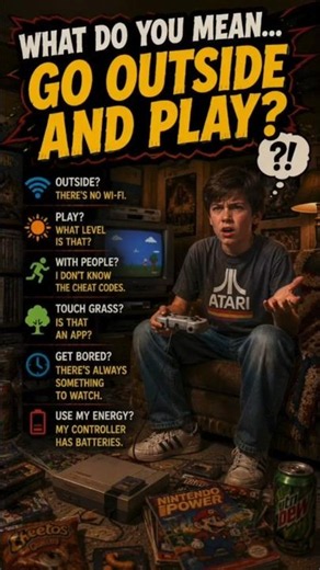 Go Outside And Play Before The Streetlights Come On