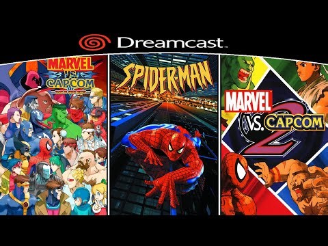 Marvel Super Heroes Games on Sega Dreamcast