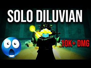 The BEST BEGINNER SOLO Diluvian Build (10K+ DMG!) | Deepwoken Verse 3