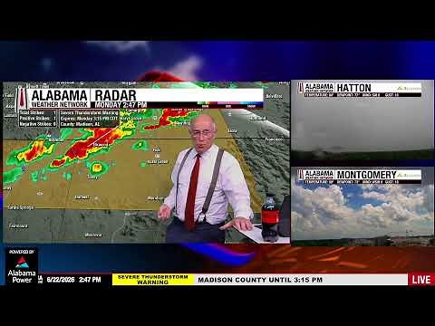 Alabama Weather Network Live Storm Coverage