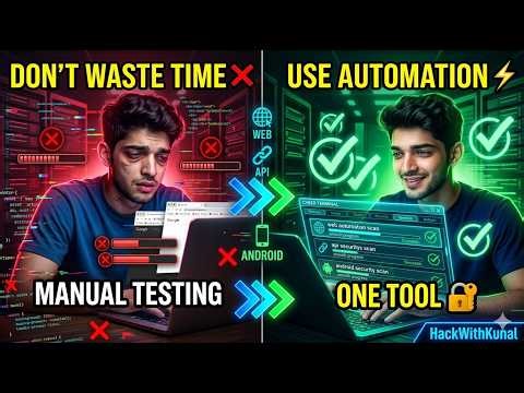 Stop Manual Testing ❌ Use Automation ⚡ | Full Recon & Vulnerability Scan Explained