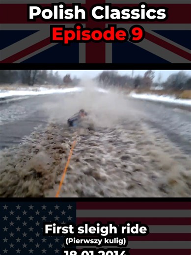 Enjoy Laughs with Polish Memes: First Sleigh Ride