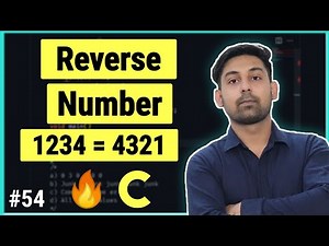 Program To Print Reverse Number In C, Using For, While, and Do-While Loop In Hindi
