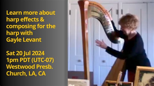 3 comments | Check out these harp effects demonstrated by Gayle...