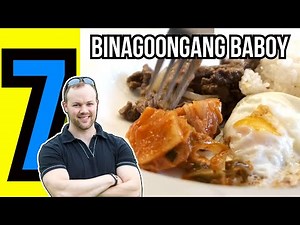 filipino dishes from the kitchen - 7 (binagoongang)