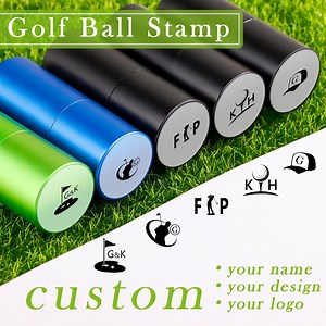 Custom Golf Ball Stamps With Ink for Golfers, Personalized Golf Ball Ink Stamp, Custom Ball Stamp Maker for Men Monogram Stamp for Dad - Etsy