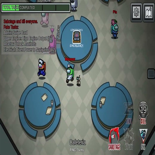 1 Hour of Among Us Impostor Gameplay #35 #amongus #amongus2026 #amongusskeld #impostor #shorts