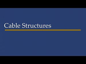 Cable Structures