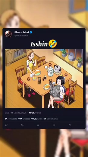 Isshin gets cooked by Karin #bleach #bleachanime #karinkurosaki #isshinkurosaki #animefyp
