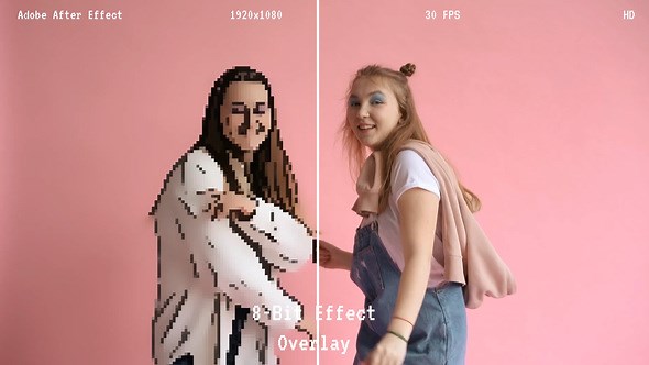 8-Bit Effect Overlay