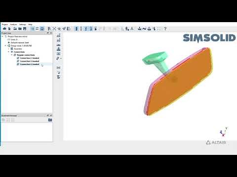Altair SimSolid™ Adhesives Tutorial