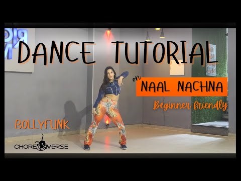 Naal nachna| DANCE TUTORIAL| Bollyfunk| Beginner friendly| Choreography by Mridvika| CHOREOVERSE
