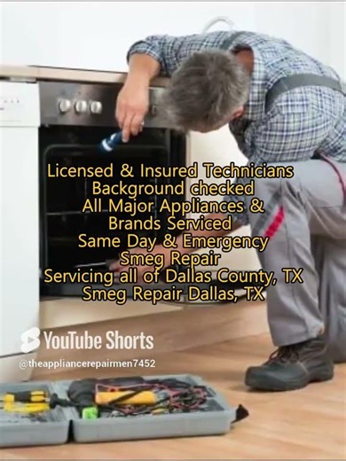 Smeg Repair Dallas, TX 972 842 4217