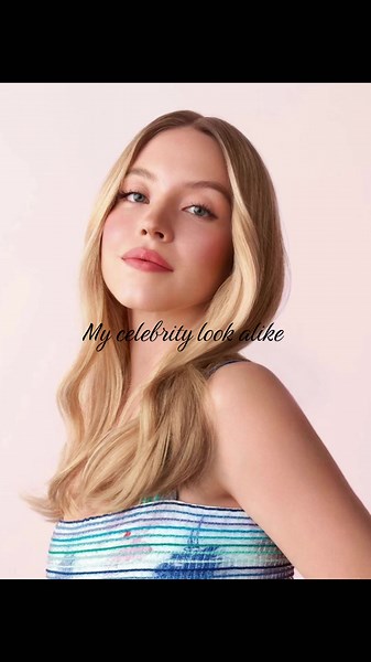 My celebrity look alike: Sydney Sweeney lookalike