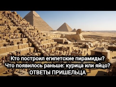 Кто построил египетские пирамиды?