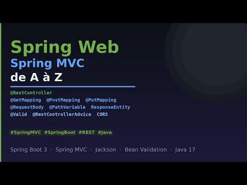 Spring Web — Spring MVC de A a Z | API REST avec Spring Boot