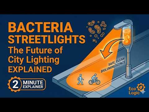 Bioluminescent Streetlights: How Glowing Bacteria Could Replace Electricity